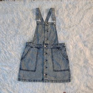 Jean Overall Skirt Size L